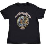 The Rolling Stones: Unisex T-Shirt/Sixty Dragon Globe (Foiled) (Small)