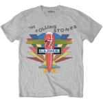 The Rolling Stones: Unisex T-Shirt/Retro US Tour 1975 (Large)