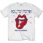 The Rolling Stones: Unisex T-Shirt/Tour of the Americas (Large)