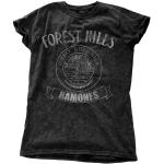 Ramones: Ladies T-Shirt/Forest Hills Vintage (Wash Collection) (Small)