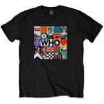 The Who: Unisex T-Shirt/5x5 Blocks (Large)