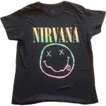 Nirvana: Ladies T-Shirt/Sorbet Ray Happy Face (18)