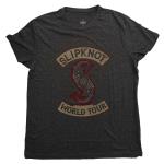 Slipknot: Unisex Vintage T-Shirt/Patched-Up (Large)