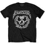 Killswitch Engage: Unisex T-Shirt/Skull Spraypaint (Large)