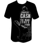 Johnny Cash: Unisex T-Shirt/Man Comes Around (Medium)
