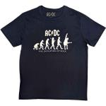 AC/DC: Unisex T-Shirt/Evolution of Rock (Medium)