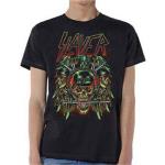 Slayer: Unisex T-Shirt/Prey with Background (Medium)