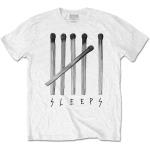 While She Sleeps: Unisex T-Shirt/Matches (Medium)