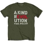 Paul Weller: Unisex T-Shirt/A Kind Revolution (Small)
