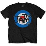 The Jam: Unisex T-Shirt/Target Logo (Soft Hand Inks) (Large)