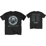 Guns N Roses: Guns N` Roses Unisex T-Shirt/Not in this Lifetime Tour Xerox (Black) (Back Print) (Medium)