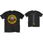 Guns N Roses: Guns N` Roses Unisex T-Shirt/Not in this Lifetime Tour (Back Print) (Large)