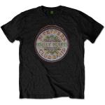 The Beatles: Unisex T-Shirt/Original Pepper Drum (X-Large)