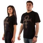 Prince: Unisex T-Shirt/Gold Symbol (Embellished) (XX-Large)