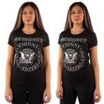 Ramones: Ladies T-Shirt/Presidential Seal (Embellished) (XX-Large)