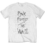 Pink Floyd: Unisex T-Shirt/The Wall & Logo (Medium)