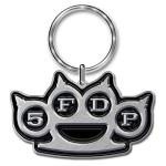 Five Finger Death Punch: Keychain/Knuckles (Enamel In-Fill)