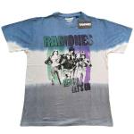 Ramones: Unisex T-Shirt/Hey Ho Retro (Wash Collection) (X-Large)