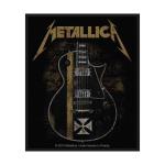 Metallica: Standard Woven Patch/Hetfield Guitar