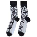 Wu-Tang Clan: Unisex Ankle Socks/Logos Monochrome (UK Size 7 - 11)