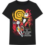 Disney: Unisex T-Shirt/The Nightmare Before Christmas Ghosts (Large)