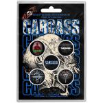 Carcass: Button Badge Pack/Necro Head (Retail Pack)
