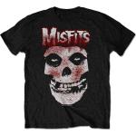 Misfits: Unisex T-Shirt/Blood Drip Skull (Large)