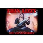 Thin Lizzy: Textile Poster/Live And Dangerous