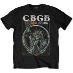 CBGB: Unisex T-Shirt/Liberty (Small)