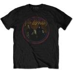 Def Leppard: Unisex T-Shirt/Vintage Circle (Medium)