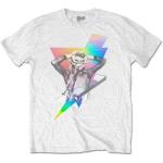 David Bowie: Unisex T-Shirt/Holographic Bolt (Foiled) (X-Large)