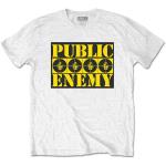 Public Enemy: Unisex T-Shirt/Four Logos (X-Large)