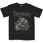 Trivium: Unisex T-Shirt/Skelly Flower (Medium)