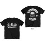 Black Label Society: Unisex T-Shirt/Worldwide (Back Print) (X-Large)