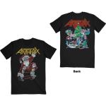 Anthrax: Unisex T-Shirt/Vintage Christmas (Back Print) (Small)