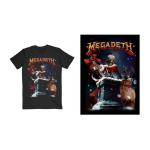 Megadeth: Unisex T-Shirt/Santa Vic Chimney (Small)