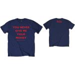 The Beatles: Unisex T-Shirt/You Never Give Me Your Money (Back Print) (Medium)