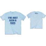 The Beatles: Unisex T-Shirt/I`ve Just Seen A Face (Back Print) (XX-Large)