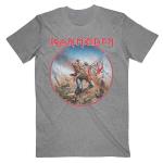 Iron Maiden: Unisex T-Shirt/Trooper Vintage Circle (Medium)
