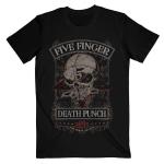 Five Finger Death Punch: Unisex T-Shirt/Wicked (Medium)