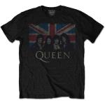 Queen: Unisex T-Shirt/Vintage Union Jack (Large)