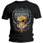 Five Finger Death Punch: Unisex T-Shirt/Trouble (Medium)