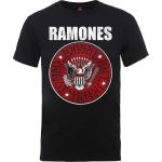Ramones: Unisex T-Shirt/Red Fill Seal (Medium)