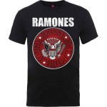 Ramones: Unisex T-Shirt/Red Fill Seal (Black) (XX-Large)