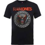 Ramones: Unisex T-Shirt/Vintage Eagle Seal (Large)