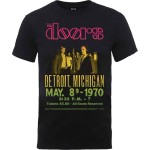 The Doors: Unisex T-Shirt/Gradient Show Poster (Black) (X-Large)