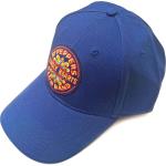 The Beatles: Unisex Baseball Cap/Sgt Pepper Drum (Mid Blue)