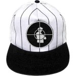 Public Enemy: Unisex Baseball Cap/Solid Target (Black & White)