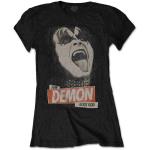 KISS: Ladies T-Shirt/The Demon Rock (Large)