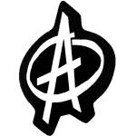 Generic: Standard Woven Patch/Anarchy Symbol